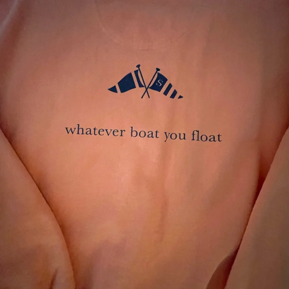 Seaside  unisex  Coral Sweatshirt - Picture 5 of 6